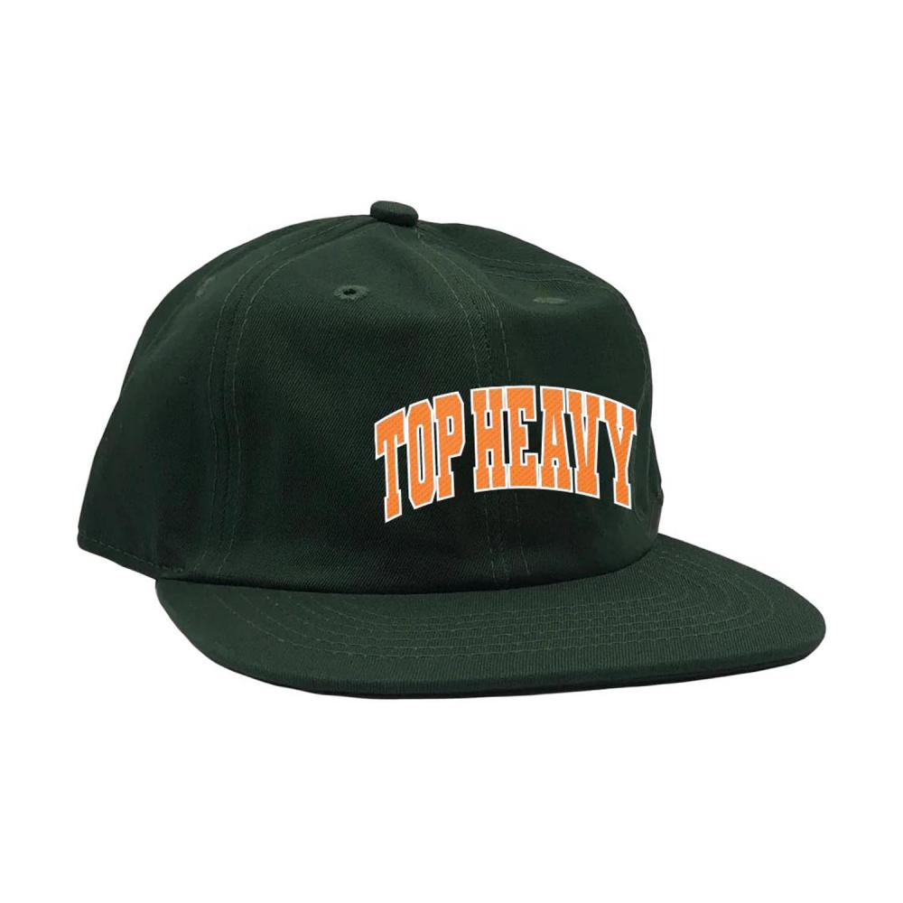 Casquette Top Heavy College 6 Panel Forest