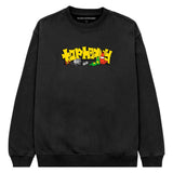 Sweat col rond Top Heavy Skate Rat Black