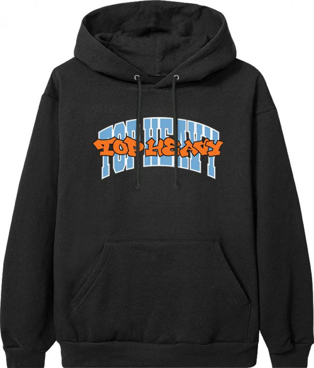 Sweat à capuche Top Heavy Double Up Black