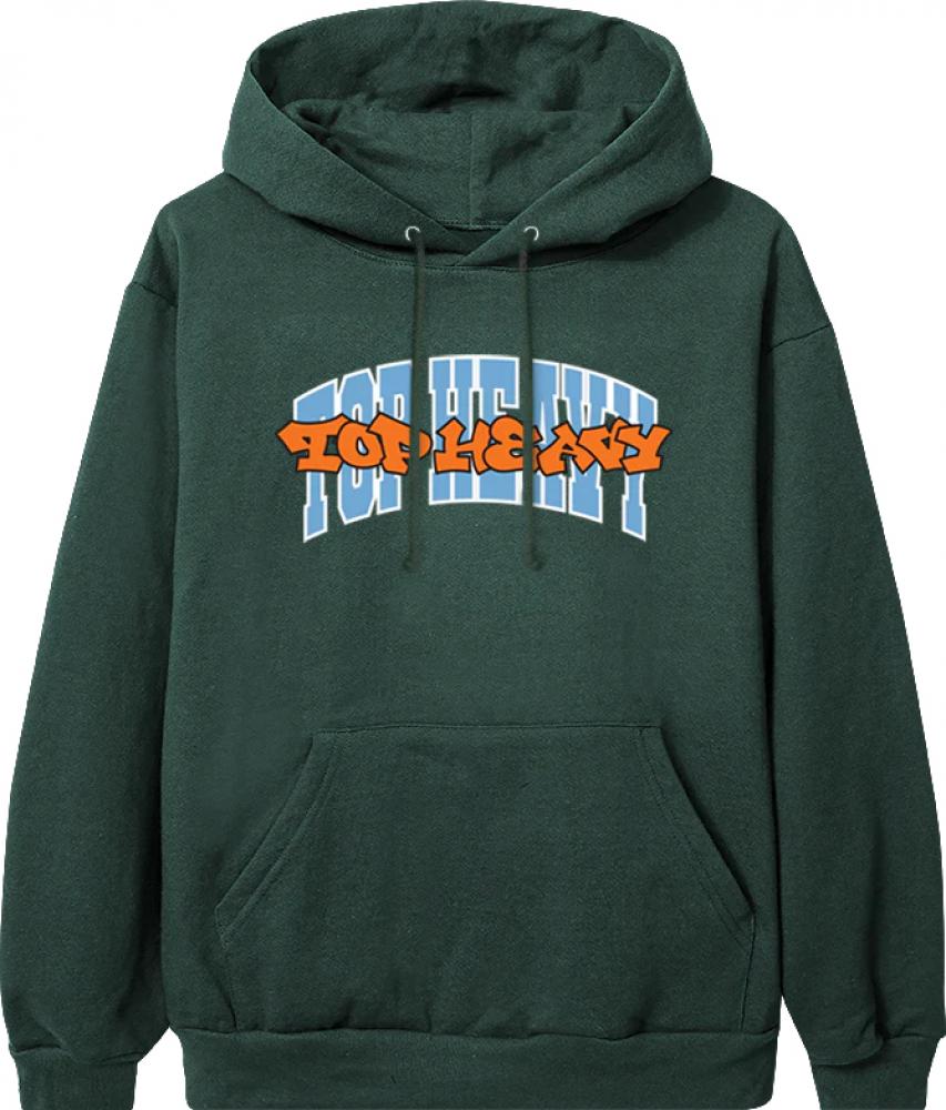 Sweat à capuche Top Heavy Double Up Forest