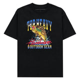 Tee-shirt Top Heavy Sportsman Black