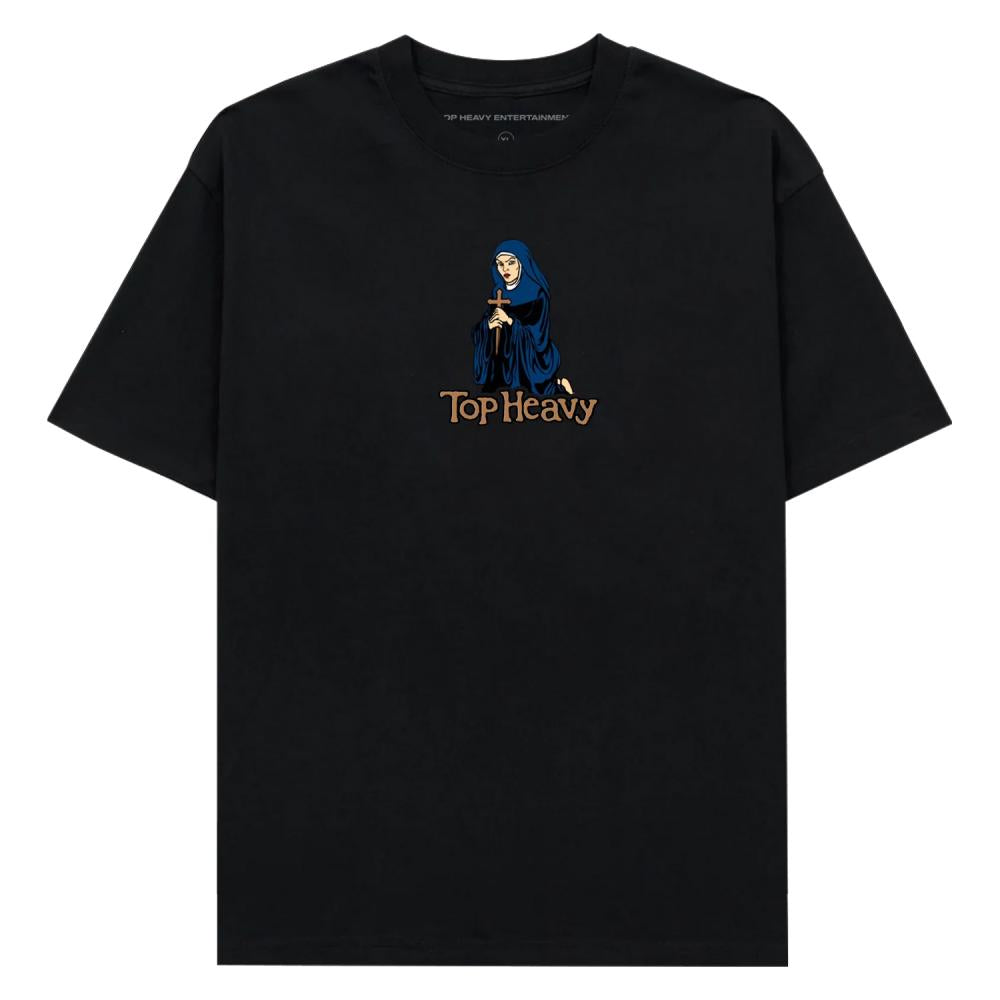 Tee-shirt Top Heavy Unholy Black