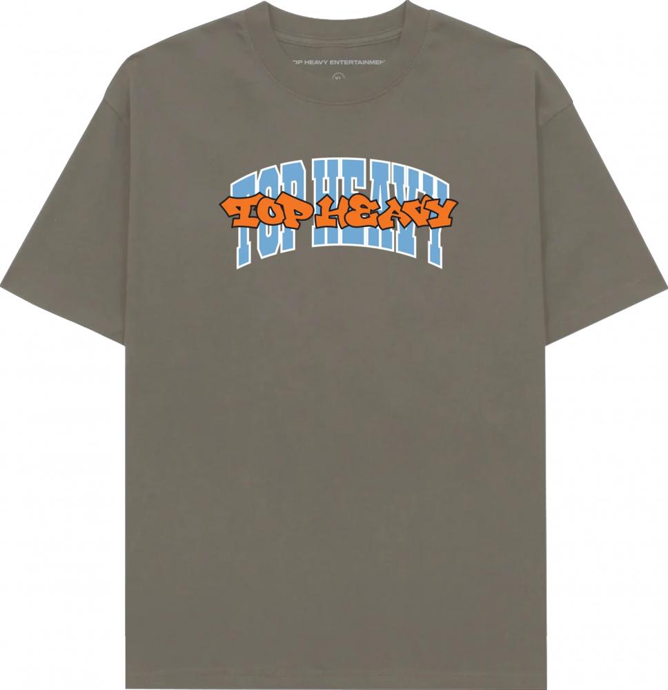 Tee-shirt Top Heavy Double Up Sand