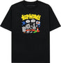 Tee-shirt Top Heavy Screwed Black