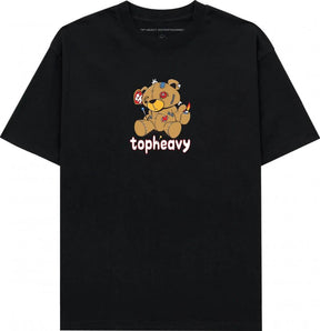 Tee-shirt Top Heavy Bear Minimum Black