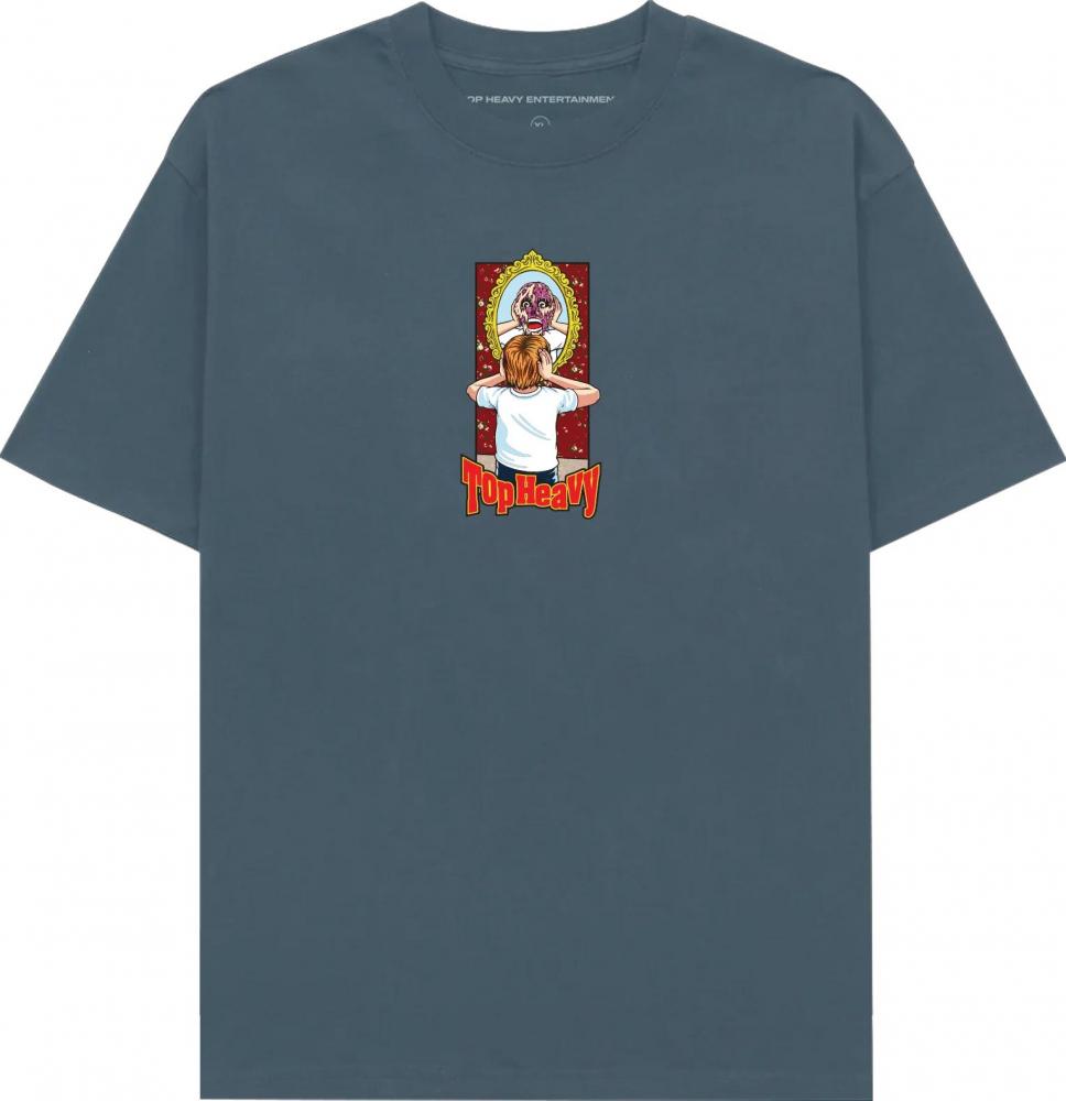 Tee-shirt Top Heavy Reflection Slate