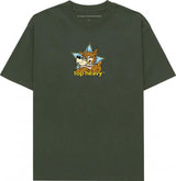 Tee-shirt Top Heavy Doghouse Green
