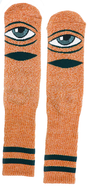 Toy Machine Socks Heather Sect Eye Heather Orange
