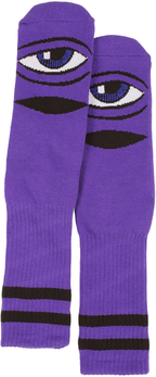 Toy Machine Socks Sect Eye Purple