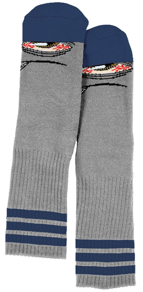 Toy Machine Socks Stoner Sect Grey