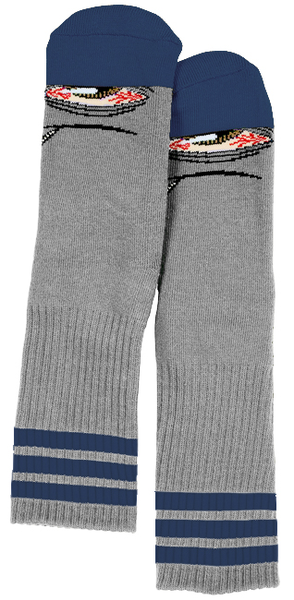 Toy Machine Socks Stoner Sect Grey