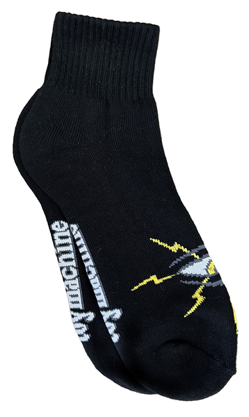 Toy Machine Socks Sect Bolt Short Black