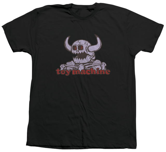 Toy Machine T-Shirt Dead Monster Black