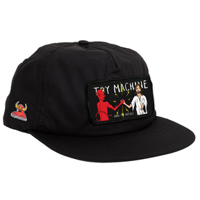 Casquette Toy Machine Bury The Hatchet Black