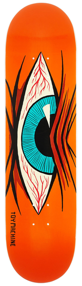 Toy Machine Deck Mad Eye Orange Pp