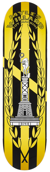 Toy Machine Deck Myles Willard Baltimore 8.38