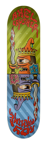 Planche de skateboard Toy Machine Axel King Card 8,38"