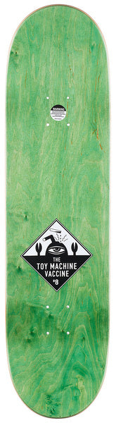 Toy Machine Deck Myles Willard Baltimore 8.38