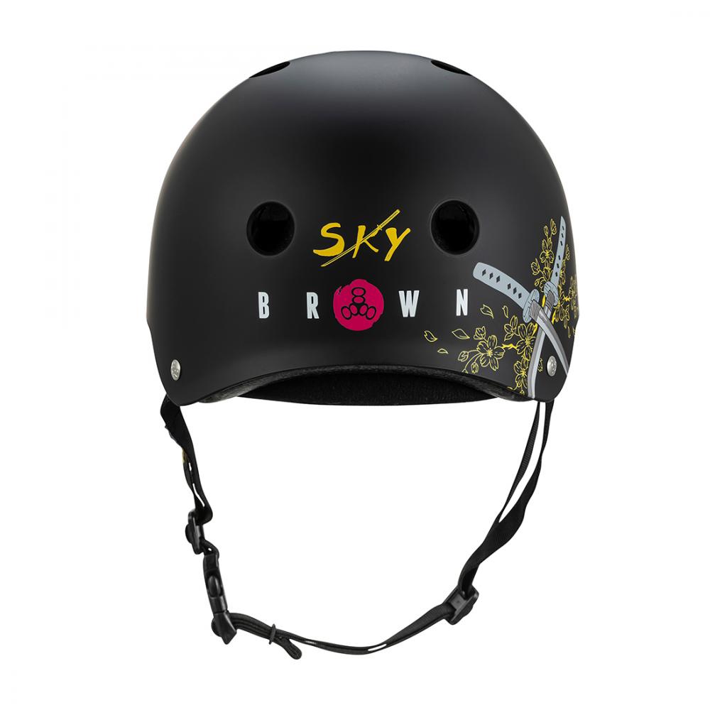 Triple Eight Helmet (Uk) Certified Sweatsaver Sky Brown