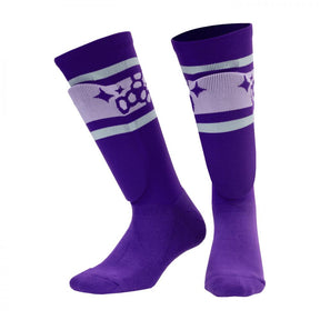 Protège-tibias Triple Eight Sock Shinguards x Barbie Patin Purple / Green