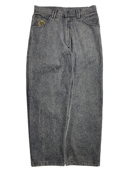 Pantalon Televisi Star Sunnyface Loose Fit Grey Denim