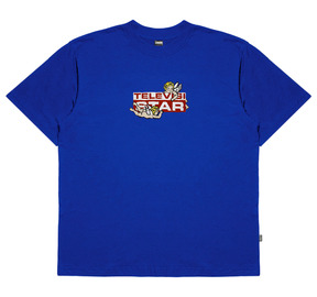 Tee-shirt Televisi Star Cupidtvs Box X Naken Wijaya Blue