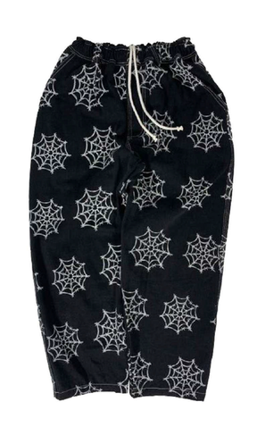 Tvstar Pant Web Denim Black Baggy Og