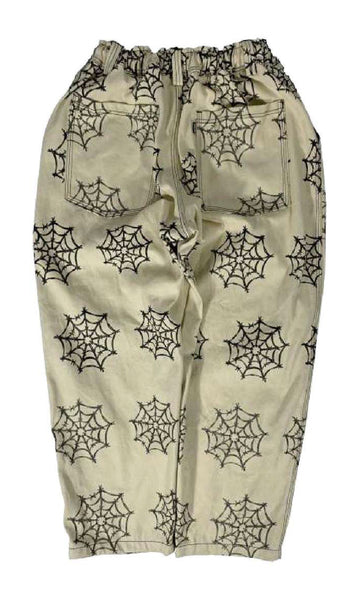 Tvstar Pant Web Denim Beige Baggy Og