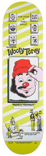 Thank You Deck Torey Pudwill Wooly 8.25 Yellow