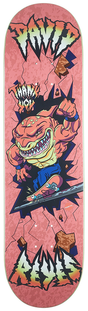 Thank You Deck David Reyes Shark Tooth 8.0 Red