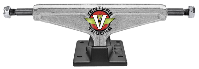Truck de skate Venture Team 5.6 Bloodshot Loose Polished Black