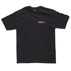 Wayward Wheels T-Shirt Wwc Signature Pocket Logo Black