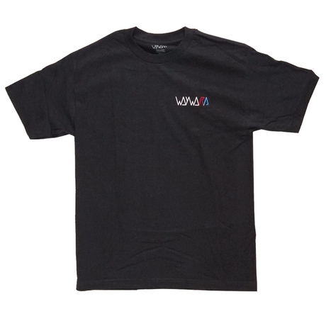 Wayward Wheels T-Shirt Wwc Signature Pocket Logo Black