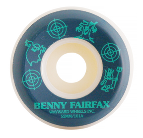Wayward Wheels (Jeu De 4) 52Mm Fairfax 101A 21Q2 Fc
