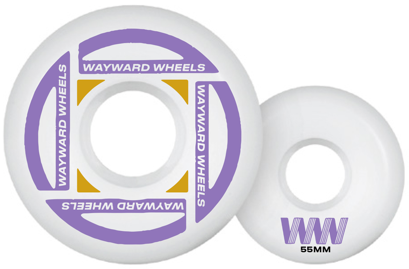 Wayward Wheels (Jeu De 4) 55Mm Waypoint Formula 83B 21Q2 Fc