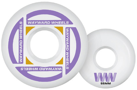 Wayward Wheels (Jeu De 4) 55Mm Waypoint Formula 83B 21Q2 Fc