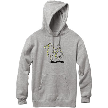World Industries Sweat Friends Heavyweight Hood Grey Heather
