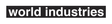 World Industries Stickers World Logo 5 Pack Multi
