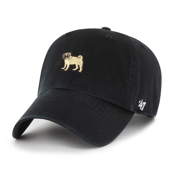 Casquette 47 Brand Icon Dog Base Runner Clean Up Black