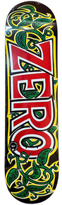 Zero Deck Vine Black Red Green Wht