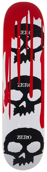 Zero Deck 3 Skull Blood White Black Red