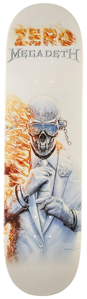Planche de skateboard Zero Megadeth X Zero White R7 8,5"