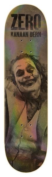 Planche de skateboard Zero Kanaan Joker Bronze Foil R7 8,5"