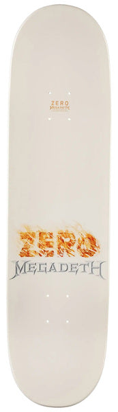 Planche de skateboard Zero Megadeth X Zero White R7 8,5"