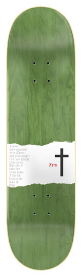 Planche de skateboard Zero Sheckler Cross R7 8,5"