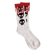 Chaussettes Zero 3 Skull Blood White