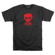 Tee-shirt Zero Blood Skull Black