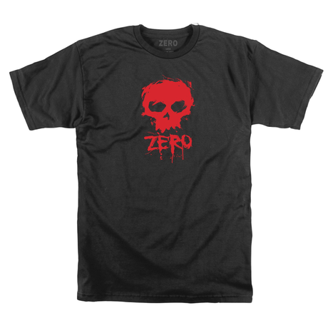 Tee-shirt Zero Blood Skull Black