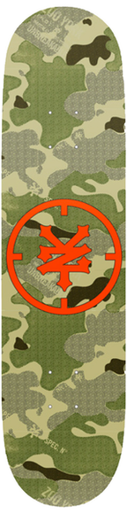 Zoo York Deck Zy Camo Spec Multi 8.0