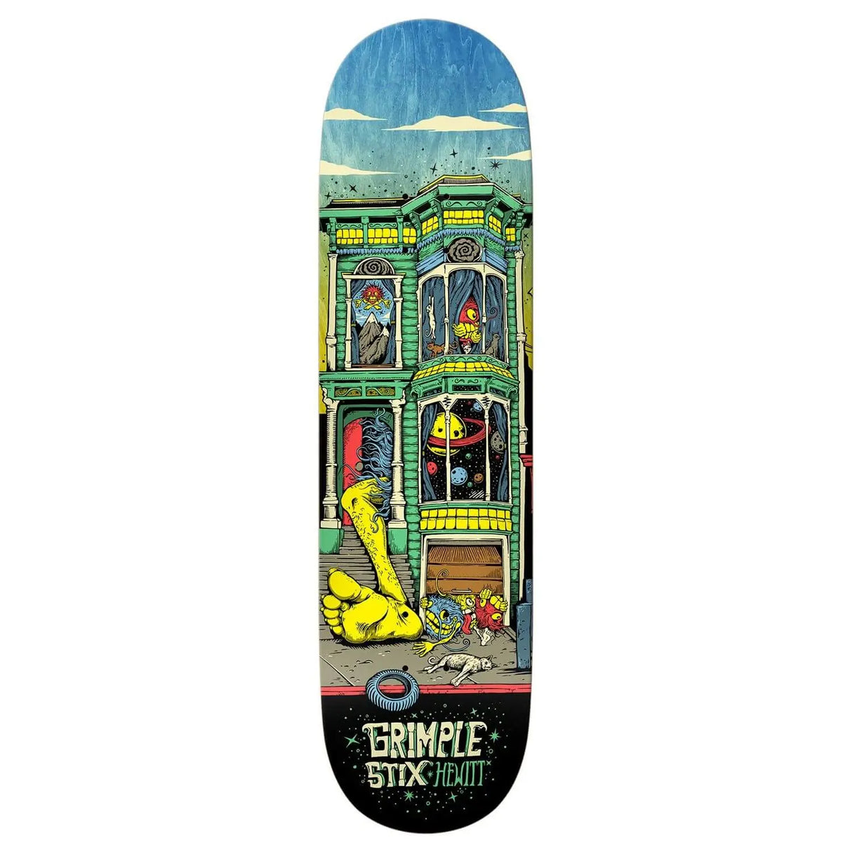 Antihero Deck Grimple Victorians Hewitt 8.5 X 31.75
